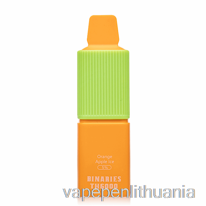Horizon Binaries Th6000 Vienkartinis Apelsinų Obuolių Ledo Vape Skystis